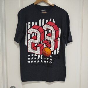 VTG Y2K Originals Short Sleeve Jordan 23 Basketball Graphic T Shirt L